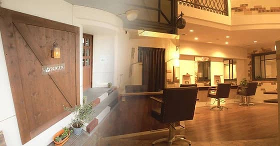 teatro hair salon の店内・外観