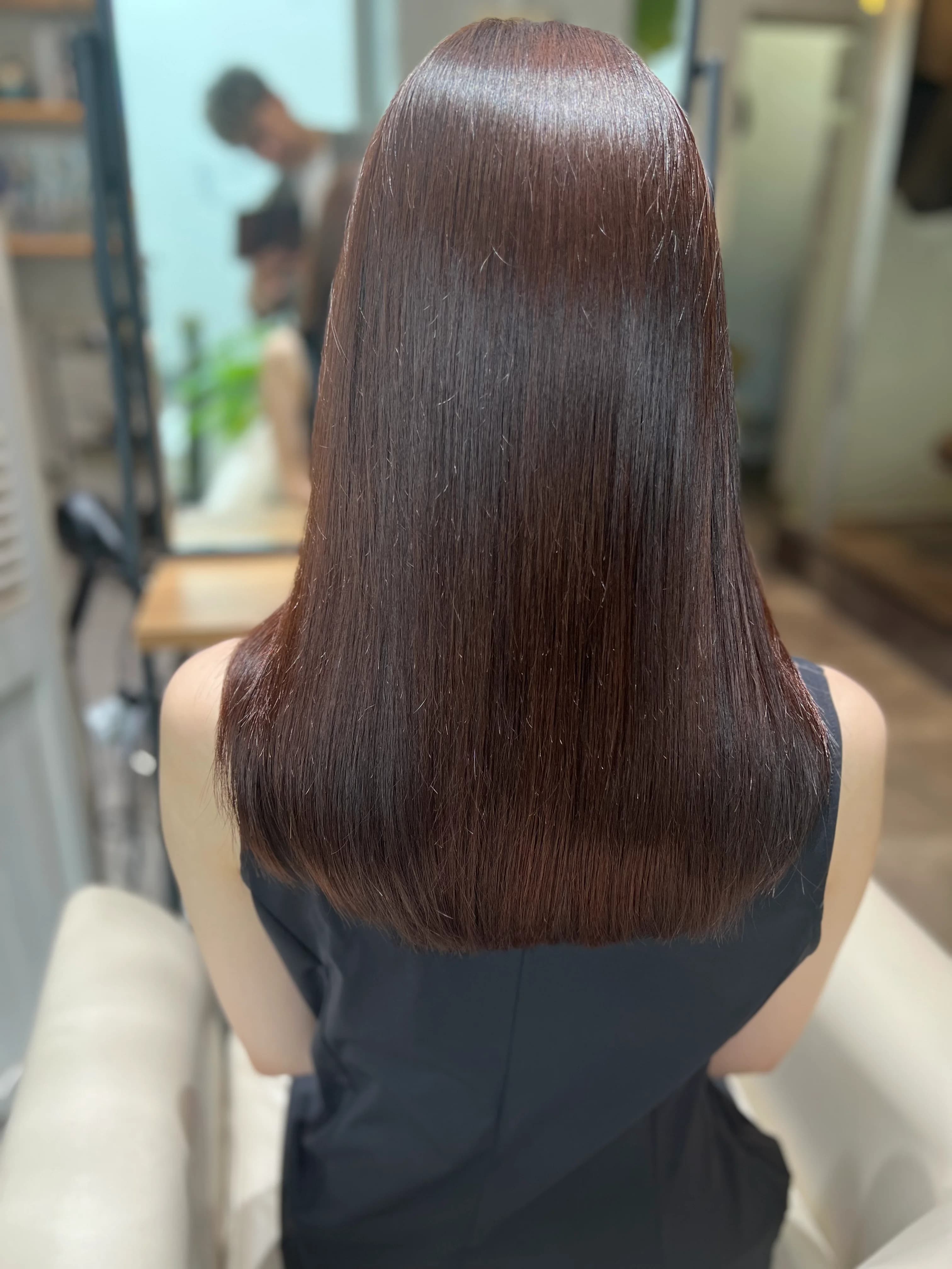 ヘアスタイリングの仕上がり